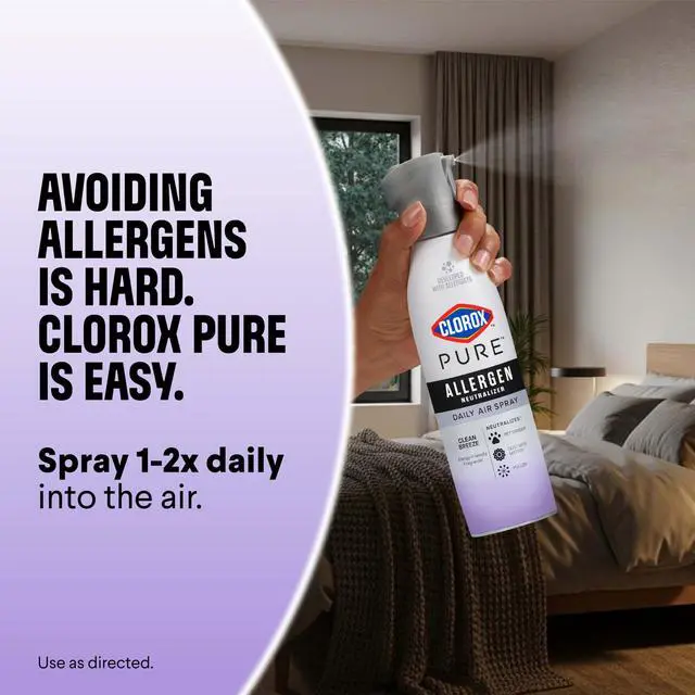 Alt view image 7 of 7 - PURE Allergen Neutralizer Daily Air Spray, Nighttime Calm, 8 Ounces