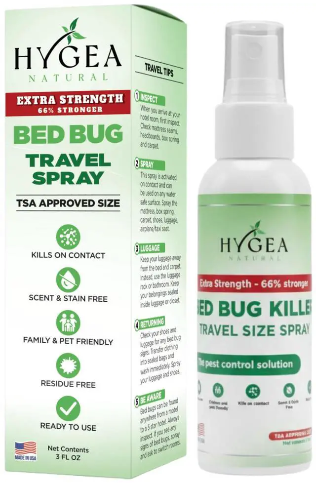 Main image of Extra Strength Bed Bug & Mite Travel Killer Spray TSA 3 oz
