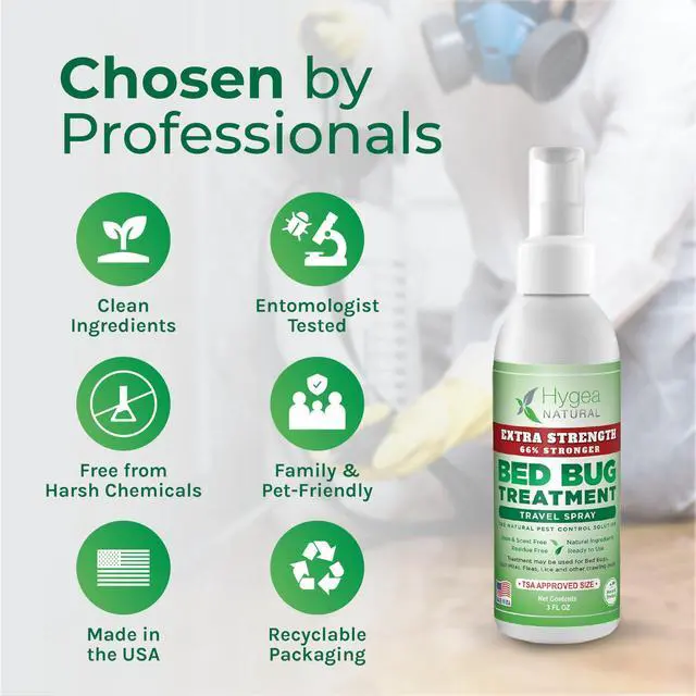 Alt view image 4 of 6 - Extra Strength Bed Bug & Mite Travel Killer Spray TSA 3 oz