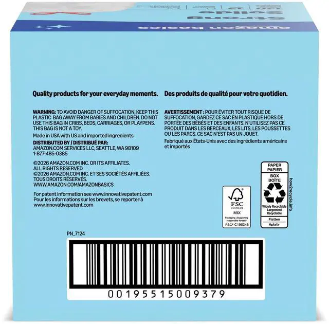 Alt view image 6 of 6 - Trash Bags, Tall Kitchen Drawstring, Unscented, 13 Gallon, 120 Count, Pack of 1, Packaging May Vary