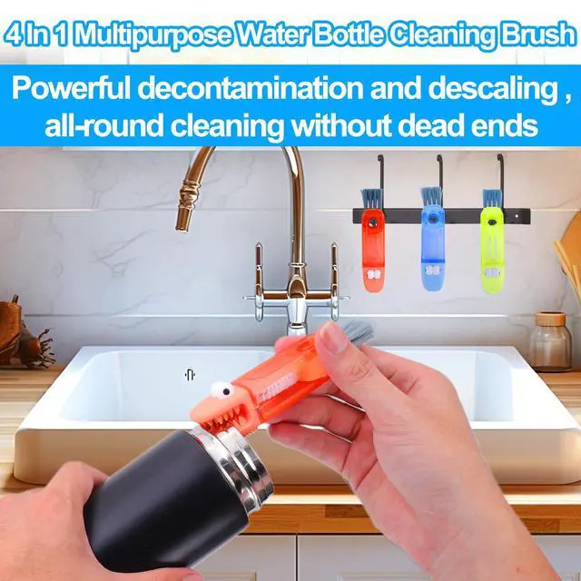 Alt view image 2 of 7 - 4 in 1 Cup Lid Gap Cleaning Brush Set,Multifunctional Water Bottle Lid Cleaner Brush,3 Pack Water Bottle Crevice Cleaning Tool,Tumbler Lid Cleaner Brush for Stanley/YETI Cup,Kitchen Gadgets