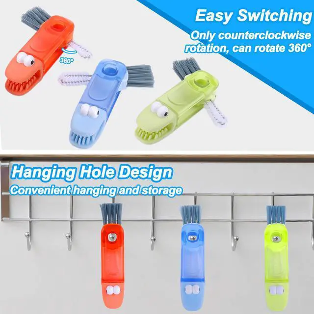 Alt view image 6 of 7 - 4 in 1 Cup Lid Gap Cleaning Brush Set,Multifunctional Water Bottle Lid Cleaner Brush,3 Pack Water Bottle Crevice Cleaning Tool,Tumbler Lid Cleaner Brush for Stanley/YETI Cup,Kitchen Gadgets