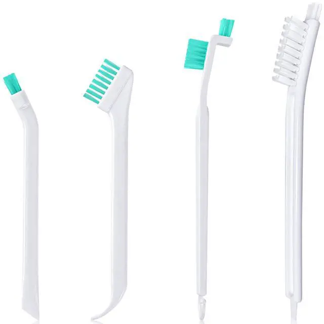 Main image of Small Cleaning Brushes Set, 4 pcs Crevice Household Cleaning Tool for Window Track Groove Sliding Door Bottle Gaps Humidifier Baseboard, Tiny Detail Scrub Cleaner Tool Gadget Kitchen Bathroom Set