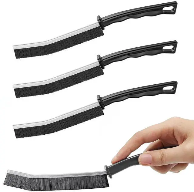 Main image of Gap Cleaning Brush Grout Cleaner Brush with Hard Handle Scrub Deep Tile Joints Stiff Angled Bristles for Showers, Bathtubs, Kitchens - Multi-Surface All-Around Household Cleaning Tool