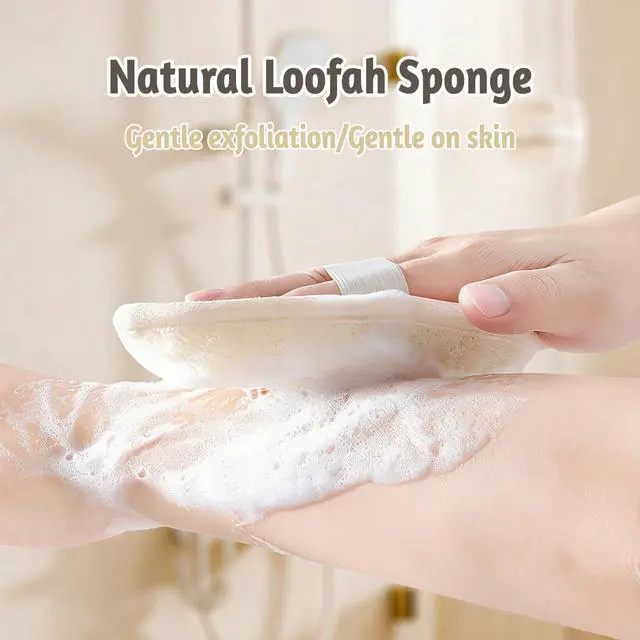 Alt view image 3 of 7 - Loofah for Men,Loofah for Women,Bath Body Scrubber, Shower Loofah Sponge