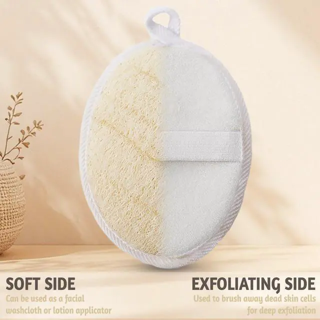 Alt view image 5 of 7 - Loofah for Men,Loofah for Women,Bath Body Scrubber, Shower Loofah Sponge