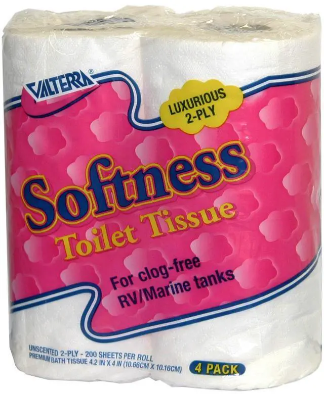 Main image of Q23630 Softness 2-Ply Toilet Tissue, (Pack of 4) , White