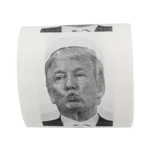 Alt view image 2 of 6 - Donald Trump Toilet Paper Roll, Funny Political Humor Joke Gift, Gimmick Gifts for Republicans and Democrats