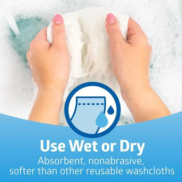 Alt view image 3 of 6 - Ultrasoft Absorbent Dry Cleansing Wipes, Hypoallergenic and Fragrance-Free, 10" x 13", 50 Count