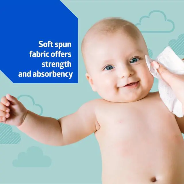 Alt view image 4 of 6 - Ultrasoft Disposable Dry Cleansing Cloths, Fragrance-Free, 10 x 13 inches, 50 per Bag, One Bag