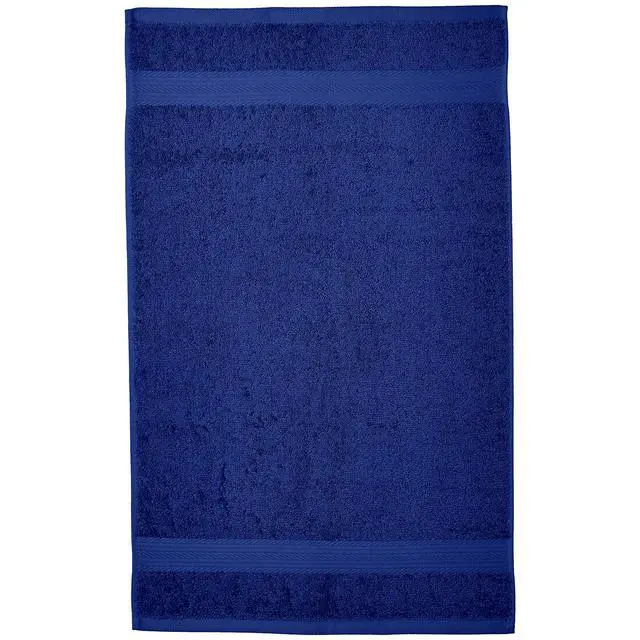 Alt view image 5 of 5 - 100% Cotton Fade-Resistant Hand Towels for Bathroom, Soft Absorbent, 26" x 16", Navy Blue, 6-Pack
