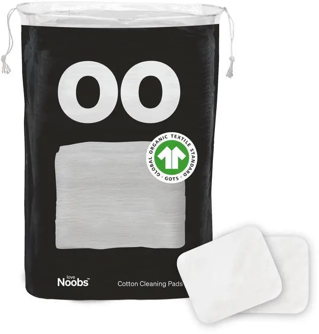Main image of Baby Cotton Pads, 60 Count, Ultra Soft 100% Organic Extra Large Cotton Pads for Baby, Great for Baby Sensitive Skin, Lint-Free Premium Disposable Large Cotton Pads, 100% Cotton Squares