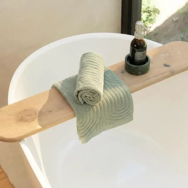 Alt view image 5 of 7 - Decorative Hand Towels for Your Bathroom Or Kitchen Luxurious Set of 2 Soft Boho Cotton Towels are Absorbent, Lightweight & Dry Quickly - Perfect to Elevate Any Bath Decoration at Home