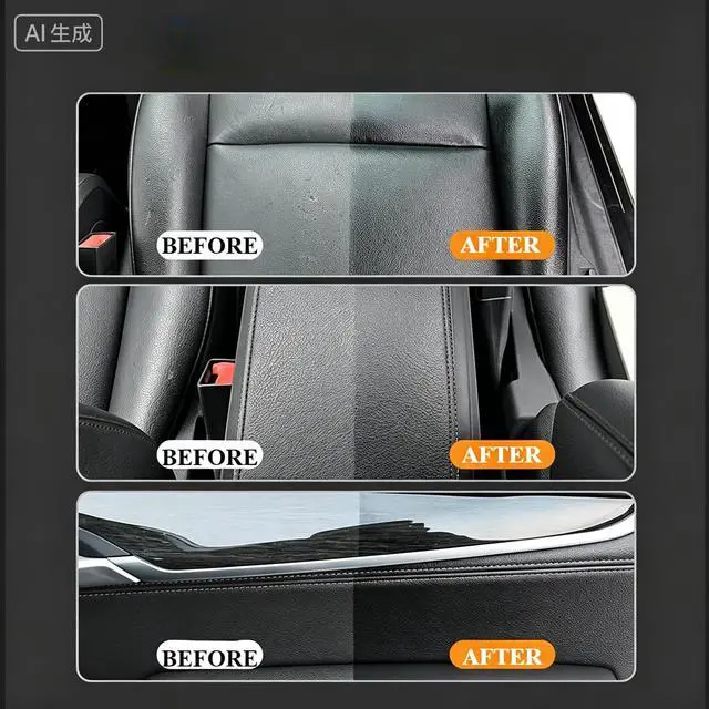 Alt view image 4 of 7 - 72 Count Car Wipes Interior Cleaning, Car Interior Cleaner Wipes for Dashboard, Leather Seats, Steering Wheel & Upholstery, 6 Packs Travel Size, Multi-Surface Car Interior Cleaning Supplies