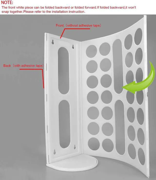 Alt view image 5 of 7 - Plastic Bag Holder for Grocery BagsLarge Capacity Plastic Bag Dispenser, Multiple Grocery Bag Storage Organizer, Wall Mount Kitchen Trash Bag Holder(White,1 pack)