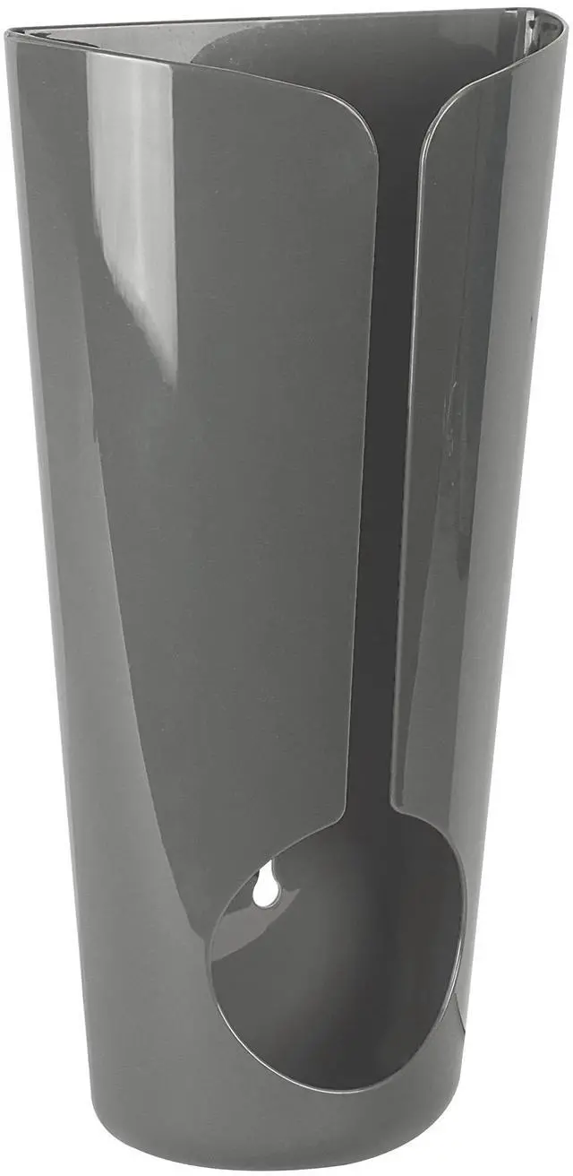 Main image of Plastic Bag Holders for Grocery Bags Dark Gray, Wall Mount Plastic Grocery Bag Dispenser Organizer for Cabinet Doors Kitchen Storage, Under Sink Plastic Grocery Trash Recycle Bag Organization