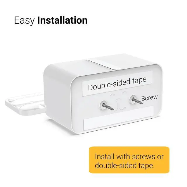 Alt view image 5 of 6 - Dog Poop Bag Dispenser, Wall Mount Waste Bag Dispenser, Holds 8 Rolls of Waste Bags, Indoor/Outdoor Wall mount or Place on the Table (Black, Dispenser only)