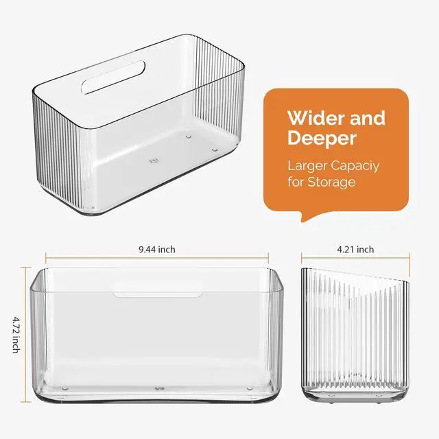 Alt view image 5 of 7 - Cruet stands, 2 Pack Cabinet Door Organizers Plastic Wrap Holders for Kitchen Organizers, No drilling Wall Door Mount Kitchen Wrap Rack for Foil Wrap, Cling Wrap, and Food Bags, Clear