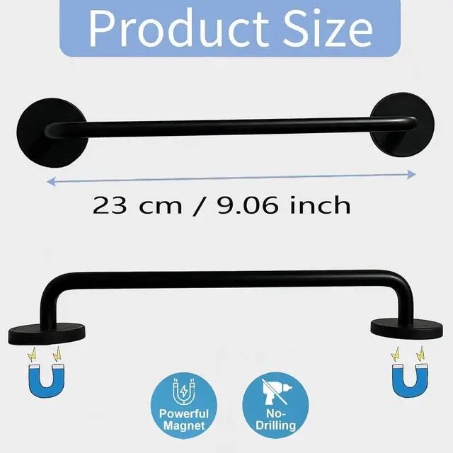 Alt view image 2 of 7 - Under the Table Plastic Trash Bag Holder for Desk, Magnetic Grocery Bag Holder for RV,Camping, Picnics, Dorm Room Office etc - Very Suitable for Manual/Sewing use. - No Assembly, no Drilling