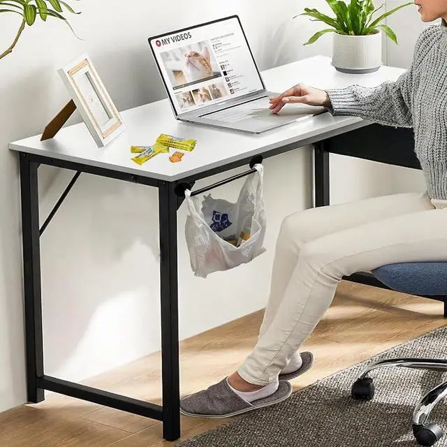 Alt view image 5 of 7 - Under the Table Plastic Trash Bag Holder for Desk, Magnetic Grocery Bag Holder for RV,Camping, Picnics, Dorm Room Office etc - Very Suitable for Manual/Sewing use. - No Assembly, no Drilling