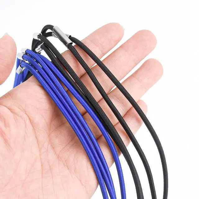Alt view image 6 of 7 - 16 Pack Garbage Can Bands and Trash Bag Clips, 8Pcs Adjustable Large Trash Can Rubber Bands Fits Fits 8 to 32 Gallon Cans, 8Pcs Garbage Bin Clamp Anti-Slip Fixation Clip
