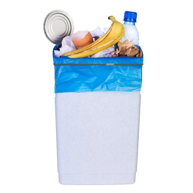 Alt view image 5 of 6 - Trash Can Rubber Bands Set of 3, Black Only, Fits 13 to 30 Gallon Trash Cans, Garbage Can Elastic Bands, Durable Trash Can Bag Holder Straps Good for Home and Office