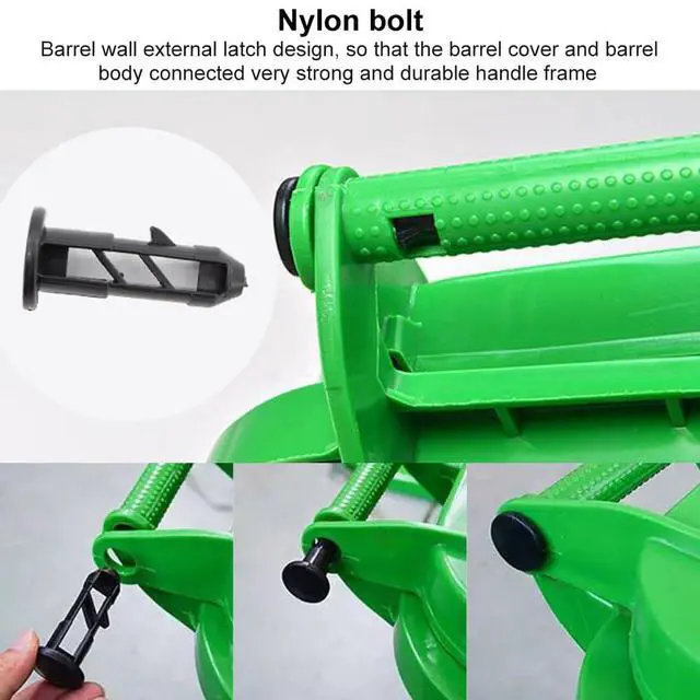 Alt view image 4 of 7 - 6PCS Wheelie Bin Lid Hinge Pins, Plastic Trash Can Lid Connecting Pins for Yard and Outdoor 50/80/100/120/240L Household and Commercial Wheelie Trash Bins, 2.56x1.3x0.79inch