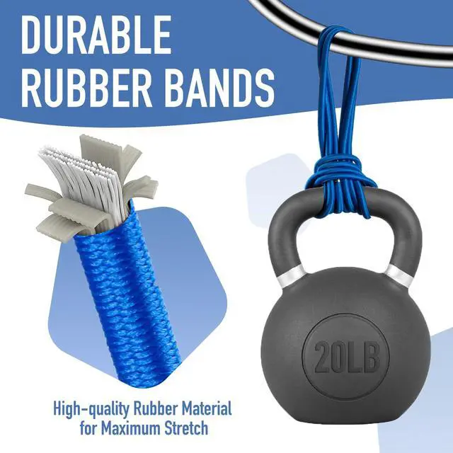 Alt view image 6 of 7 - Garbage Can Bands Fits 13 to 30 Gallon Trash Cans, 3 Pack Durable Trash Can Bag Holder Bands with Strong Elasticity, Homewares Litter Box Bands Good for Home Office School, Trash Can Bands Set, Black