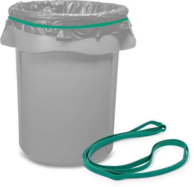 Main image of Rubber Bands for 55 Gallon Trash Cans, (Value - 6 Pieces)