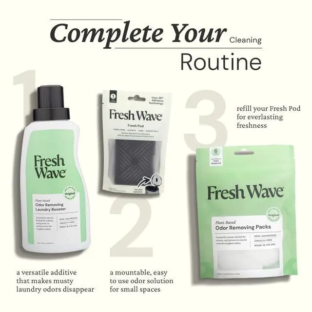 Alt view image 5 of 7 - Odor Eliminating & Deodorizing Packs, Bag of 6 - Safer Odor Relief for Small Spaces, Natural Plant-Based Odor Eliminator, Odor Absorbers for Home