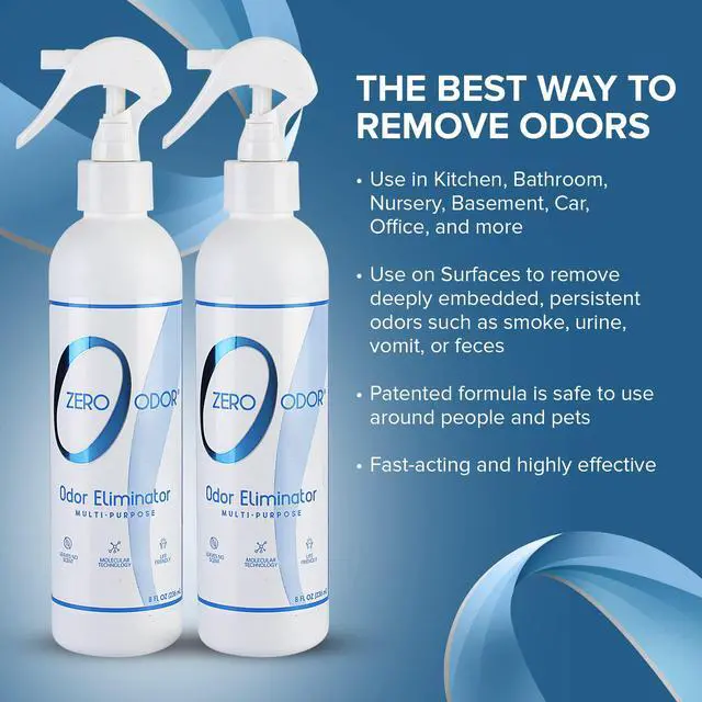 Alt view image 6 of 7 - Multi-Purpose Strong Odor Eliminator for Home, Office, Car, Bathroom, Hotel, Room Deodorizer, and Odor Neutralizer, 8oz Two Pack