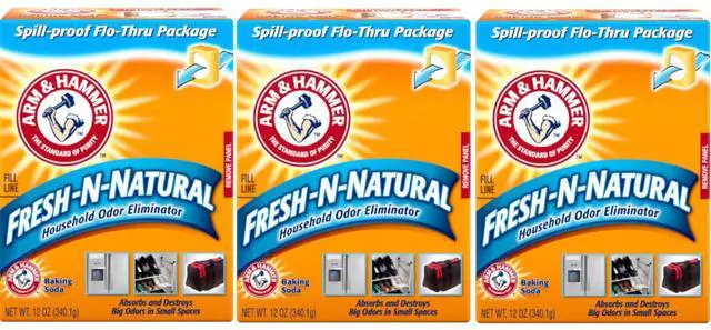 Main image of Baking Soda Fresh-n-Natural Odor Eliminator, 12 oz (Pack of 3)