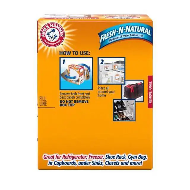 Alt view image 4 of 6 - Baking Soda Fresh-n-Natural Odor Eliminator, 12 oz (Pack of 3)