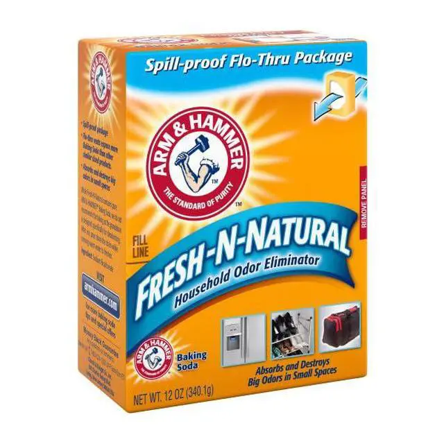 Alt view image 3 of 6 - Baking Soda Fresh-n-Natural Odor Eliminator, 12 oz (Pack of 3)