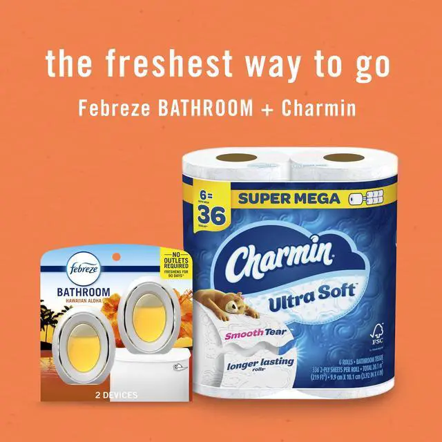 Alt view image 7 of 7 - Bathroom Air Freshener, Odor-Fighting, Plug In Alternative, Air Fresheners for Small Spaces in Home, Bathroom, Kitchen, & Closet, Pet & Litter Box Odor Fighter, Hawaiian Aloha Scent, 4ct