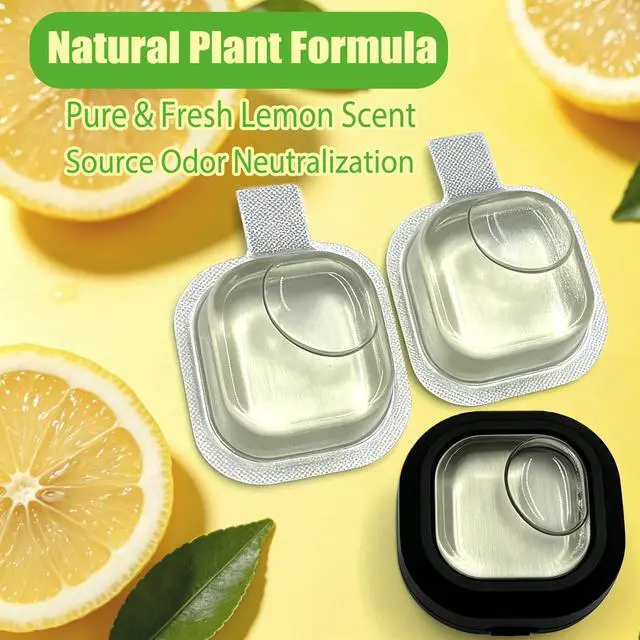 Alt view image 3 of 7 - Deodorizer Pod Kit for Simplehuman and for EKO Stainless Trash Can