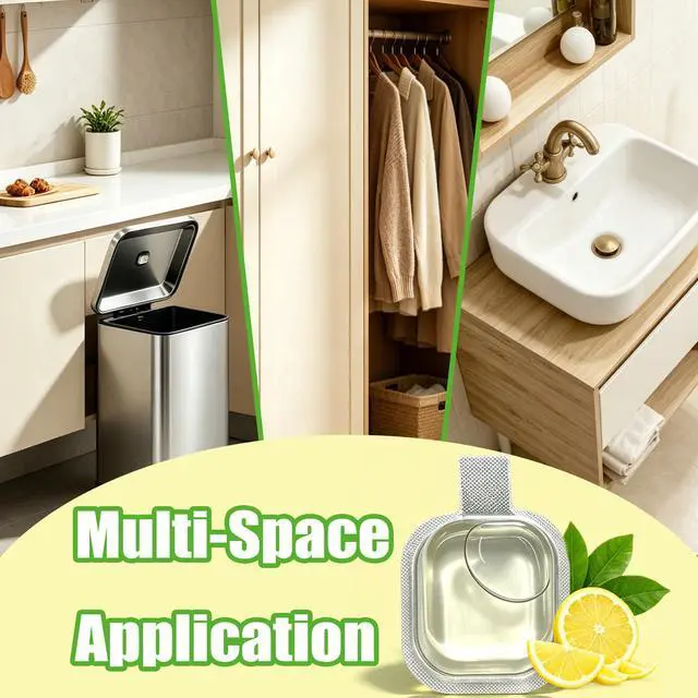Alt view image 7 of 7 - Deodorizer Pod Kit for Simplehuman and for EKO Stainless Trash Can