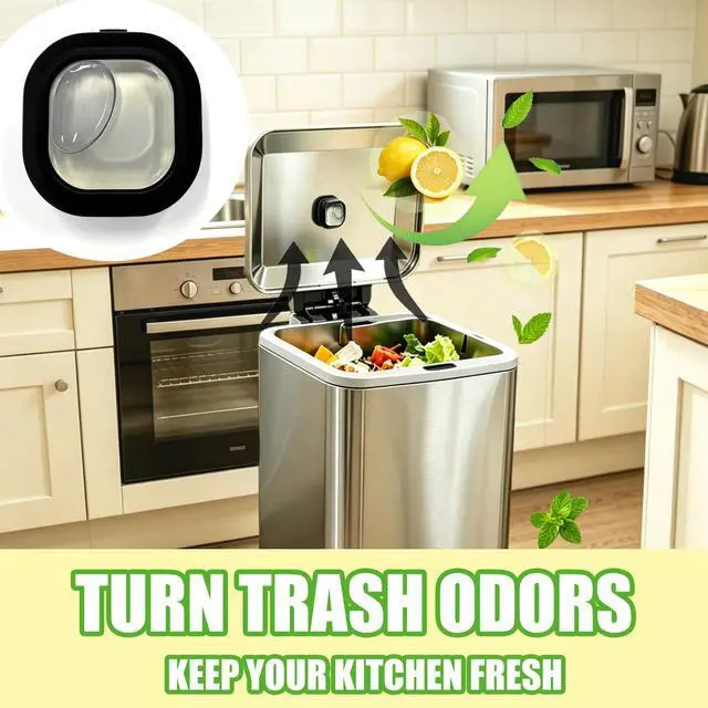 Alt view image 4 of 7 - Deodorizer Pod Kit for Simplehuman and for EKO Stainless Trash Can