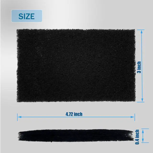 Alt view image 3 of 7 - 12 Pack Universal Stick-on Trash Can Odor Absorbing Filters Refills