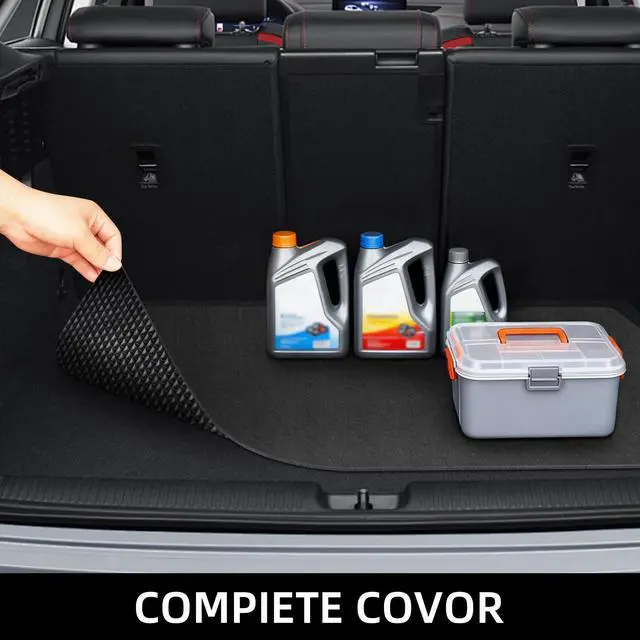 Alt view image 7 of 7 - Oil Spill Mat, 36 X 60 inches, Garage Floor Mat Under Car, Waterproof Backing Absorbent Pad Protects Floor, Durable, Reusable, Black