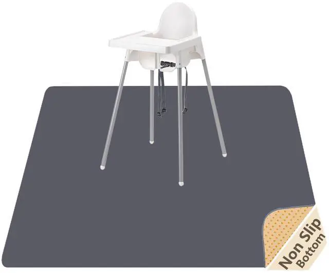 Main image of Splat Mat for Under High Chair/Arts/Crafts, Washable Spill Mat Waterproof Anti-Slip Floor Protector Splash Mat, Messy Mat and Table Cloth