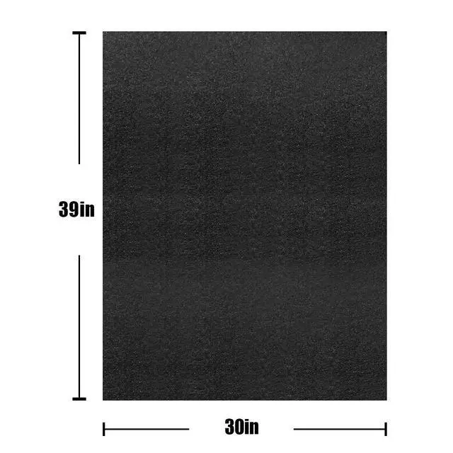 Alt view image 2 of 7 - Premium Absorbent Oil Mat Contains Liquid Garage Floor Mat, Reusable, Washable, Protects Garage Floor or Driveway Surface, Shop,Parking, 30x39 inches