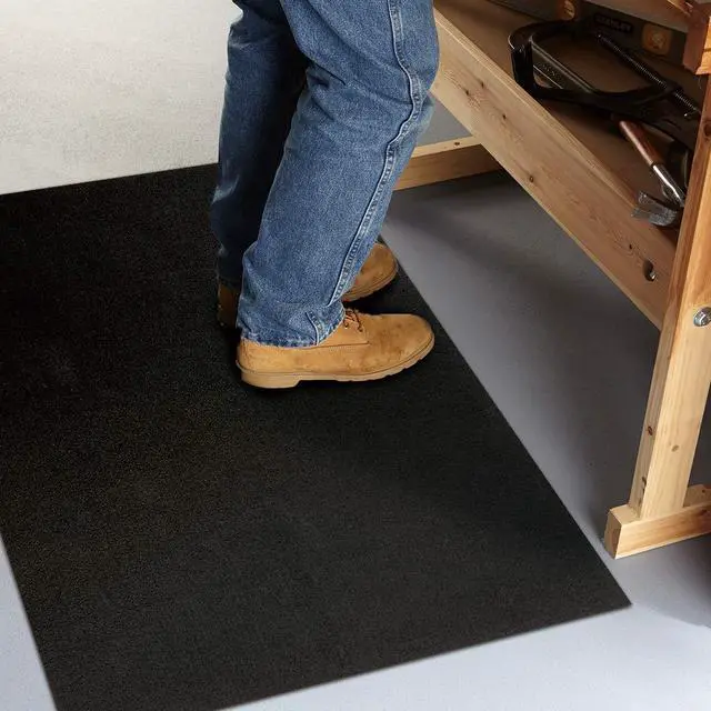 Alt view image 3 of 7 - Premium Absorbent Oil Mat Contains Liquid Garage Floor Mat, Reusable, Washable, Protects Garage Floor or Driveway Surface, Shop,Parking, 30x39 inches
