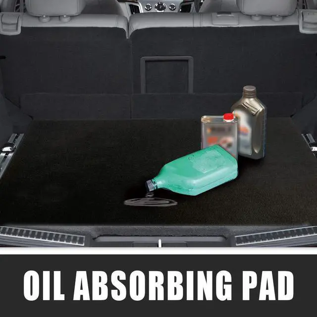 Alt view image 5 of 7 - Premium Absorbent Oil Mat Contains Liquid Garage Floor Mat, Reusable, Washable, Protects Garage Floor or Driveway Surface, Shop,Parking, 30x39 inches
