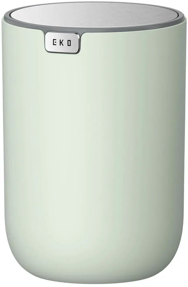 Main image of Fandy 0.4 Gal/1.5L Mini Tabletop Trash Bin with Swing-Lid, Desktop Trash Can for Bathroom Countertop, Vanity, Coffee or Office, Small Garbage Bin (Sage)