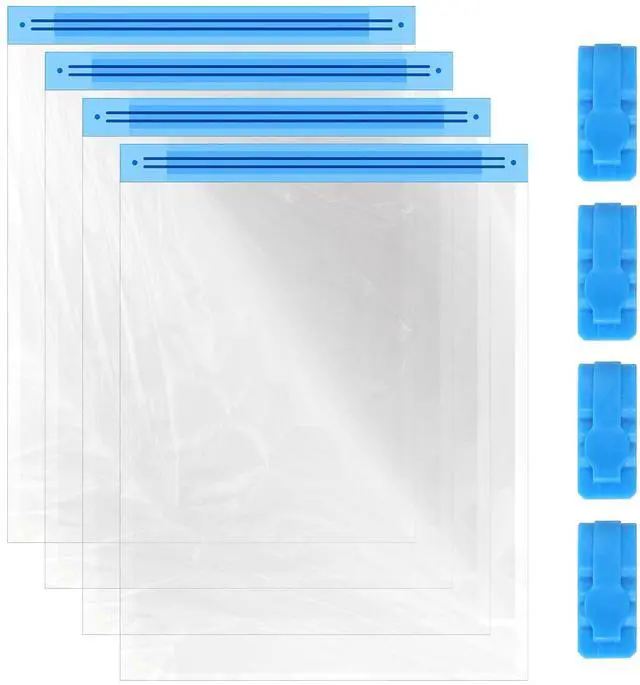 Main image of 4 Pcs Roll Up Compression Bags, No Pump Needed