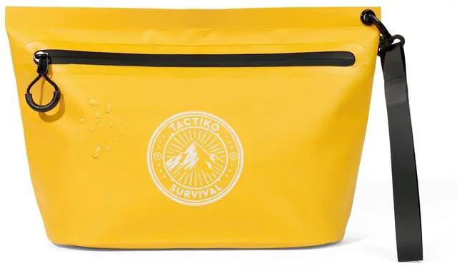 Main image of 3L Waterproof Pouch w/Splashproof Zipper | Bag Orgagnizer | (YLW)