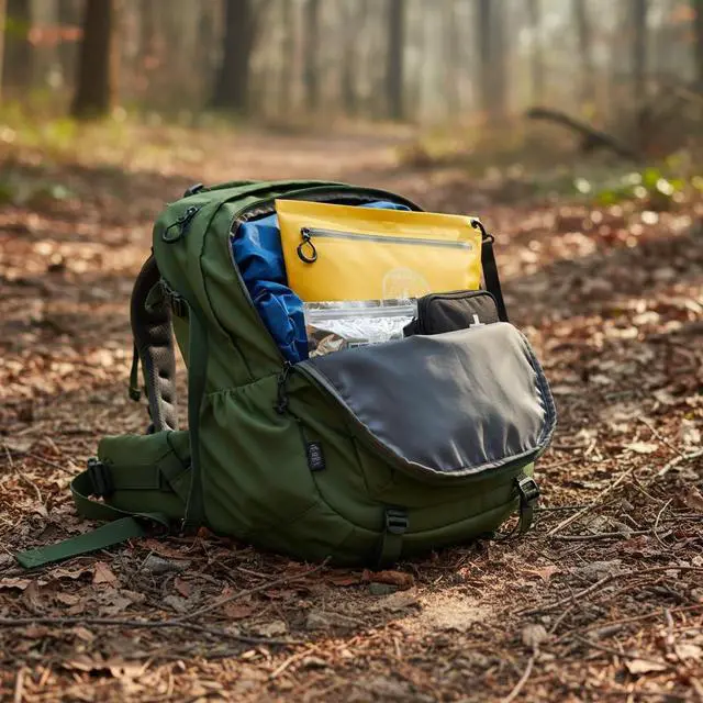 Alt view image 7 of 7 - 3L Waterproof Pouch w/Splashproof Zipper | Bag Orgagnizer | (YLW)