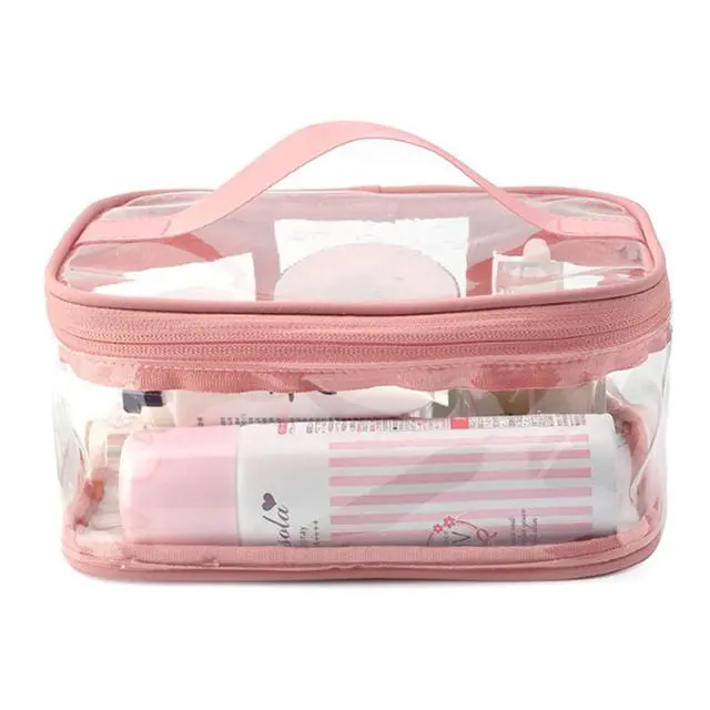 Alt view image 6 of 7 - Makeup Bag Zipper Waterproof Portable Travel Storage Pouch 2 Pcs
