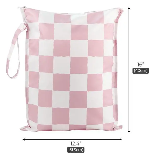 Alt view image 5 of 7 - Wet Dry Bags Water Resistant - 2 Pack Reusable Waterproof Wet Dry Bag for Swimsuits & Baby Clothes - Leakproof Storage Pouch Bag for Travel & Baby Diaper - Travel Laundry Daycare Bags